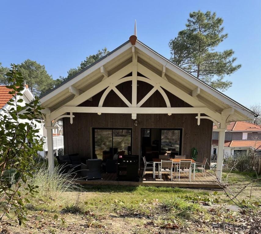 Ville Les Flots Bleus Proche Golf Arcachon ลาเตสเตอ-เดอ-บูค ภายนอก รูปภาพ