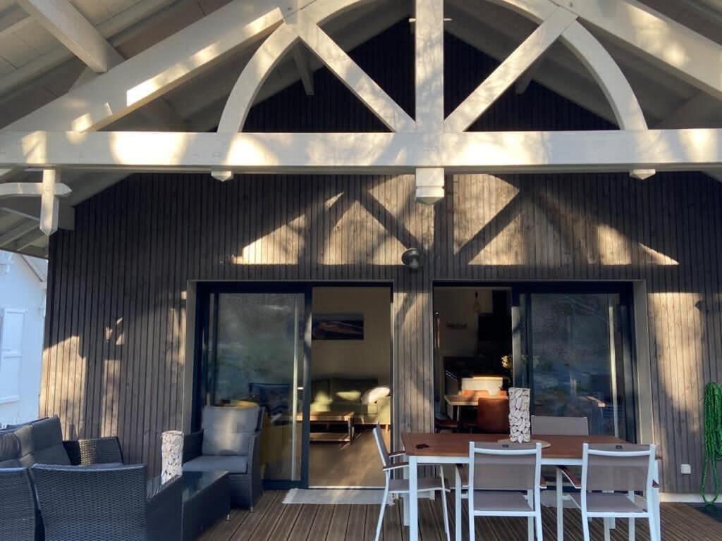Ville Les Flots Bleus Proche Golf Arcachon ลาเตสเตอ-เดอ-บูค ภายนอก รูปภาพ